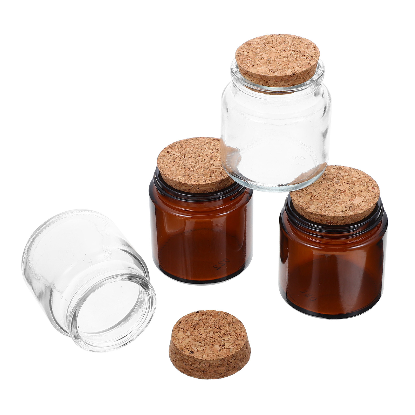Candle Making Jars - 4Pcs High Quality Fragrance Glass Jar