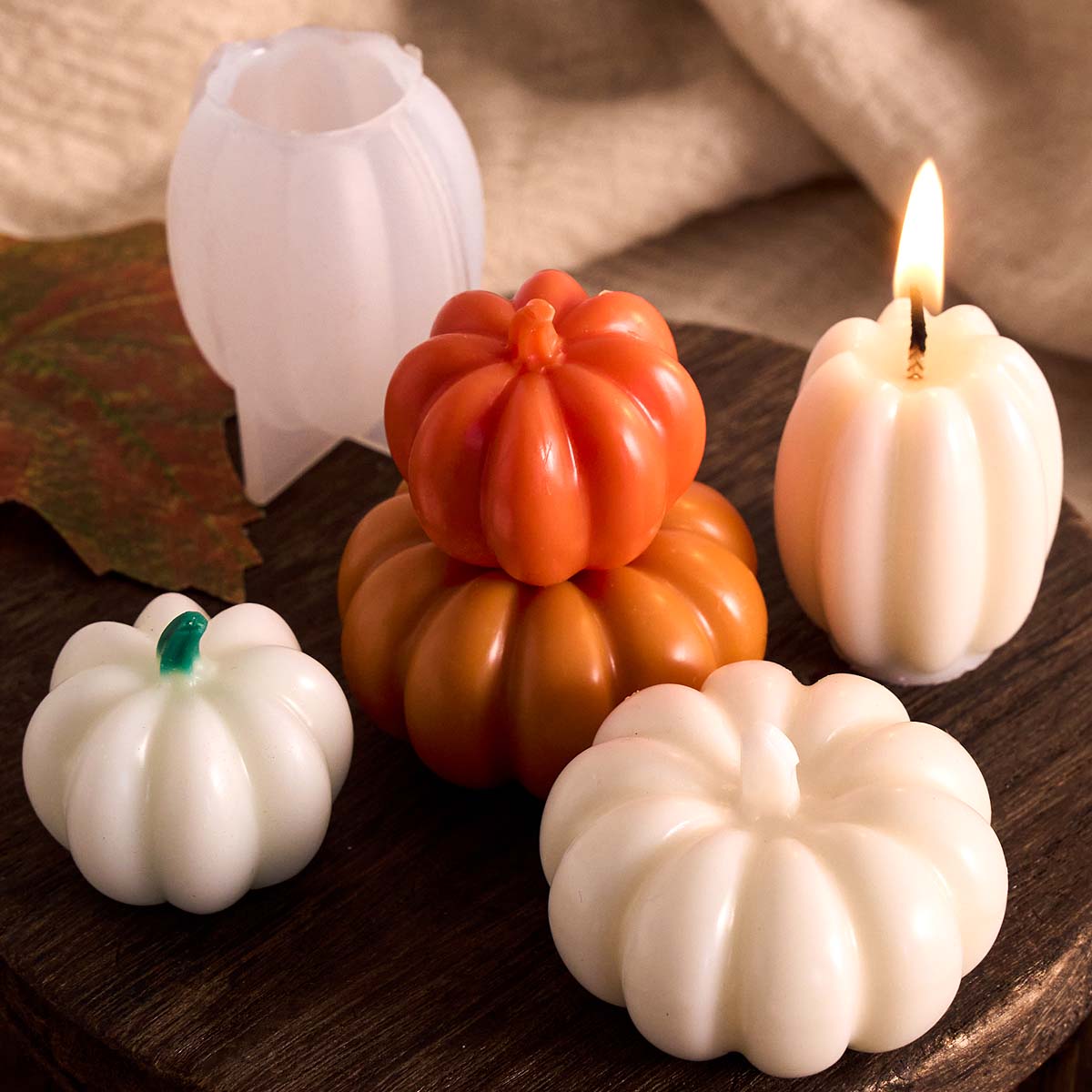 Candle Making Books For Beginners - Halloween Pumpkin Silicone Mold For Scented