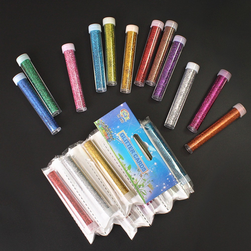 12 Colors of Glitter Suitable  - Candle Making Event ulasan dan harga