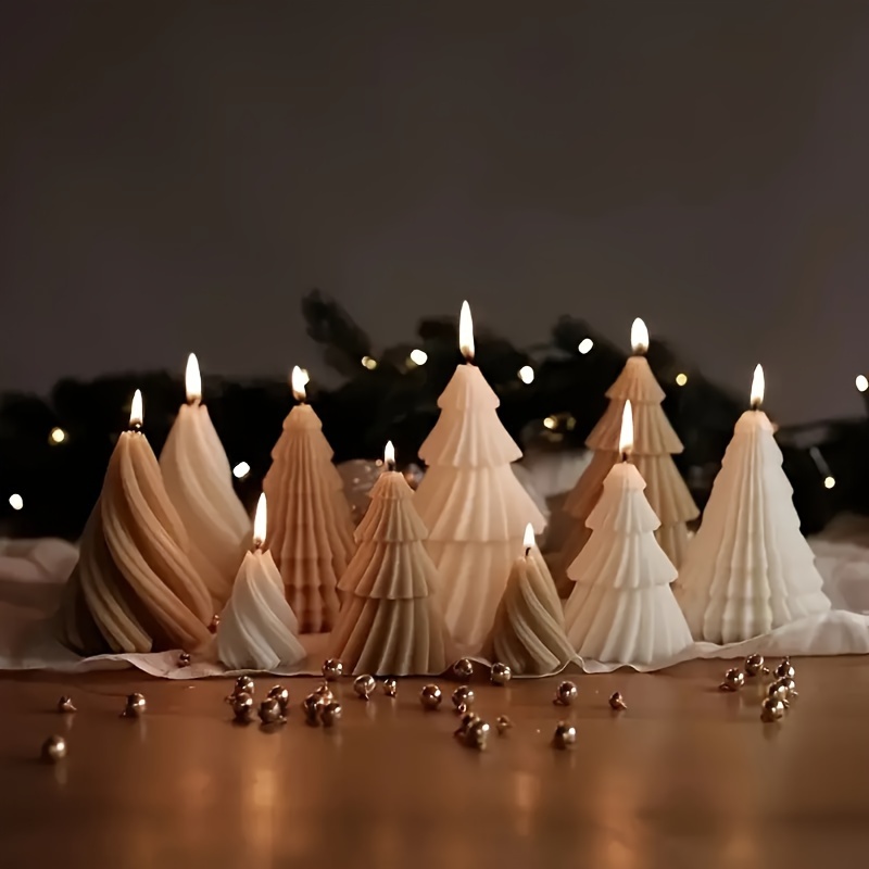 Christmas Tree Scented Candles - Candle Making Books For Beginners ulasan dan harga