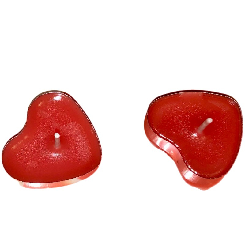 100 Sets Heart shaped Empty Al - Candle Making Jars ulasan dan harga