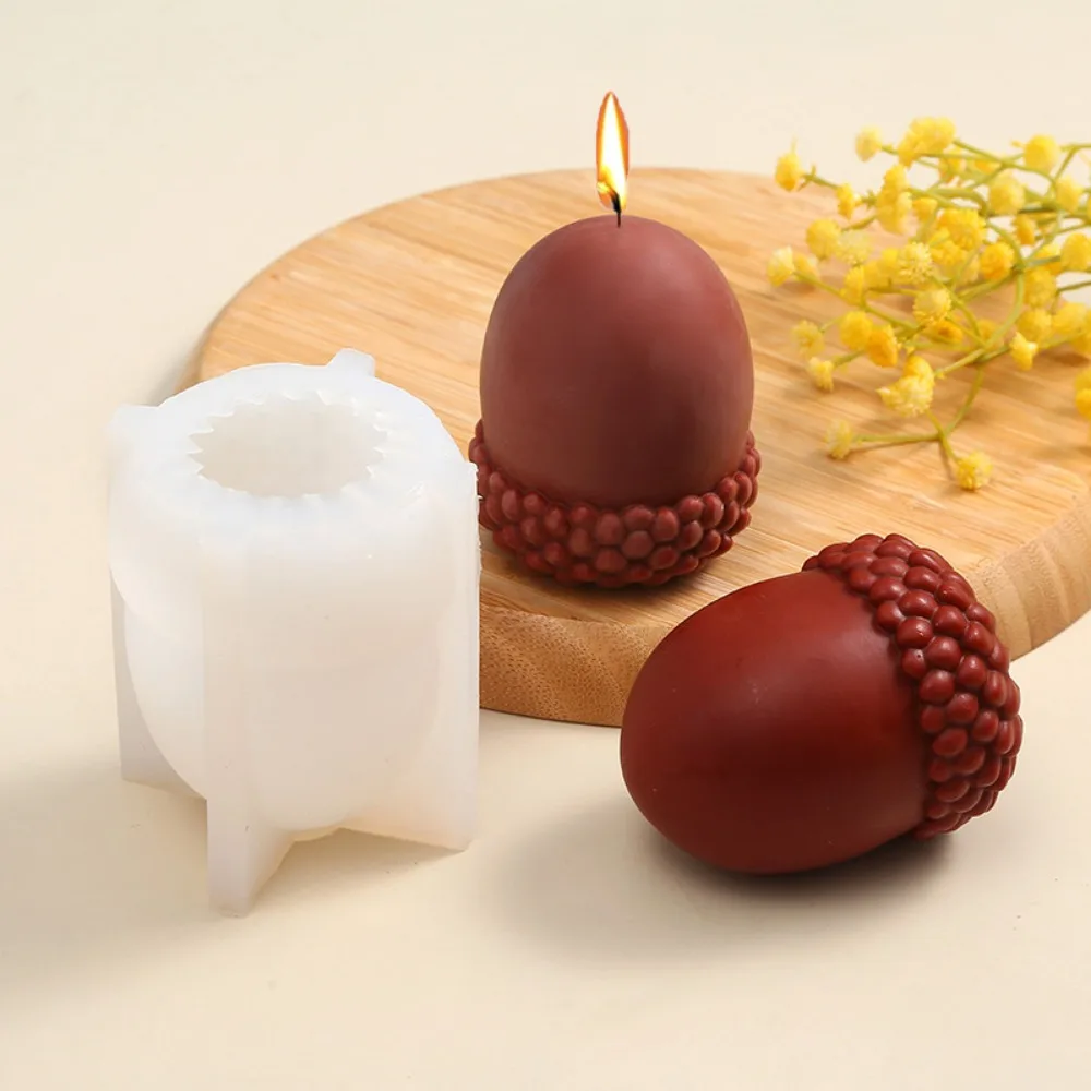 Large 3D Pine Cone Silicone Ca - Candle Making Books For Beginners ulasan dan harga