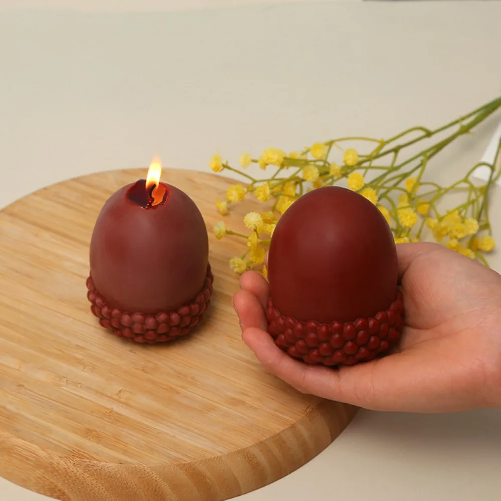 Large 3D Pine Cone Silicone Ca - Candle Making Books For Beginners ulasan dan harga