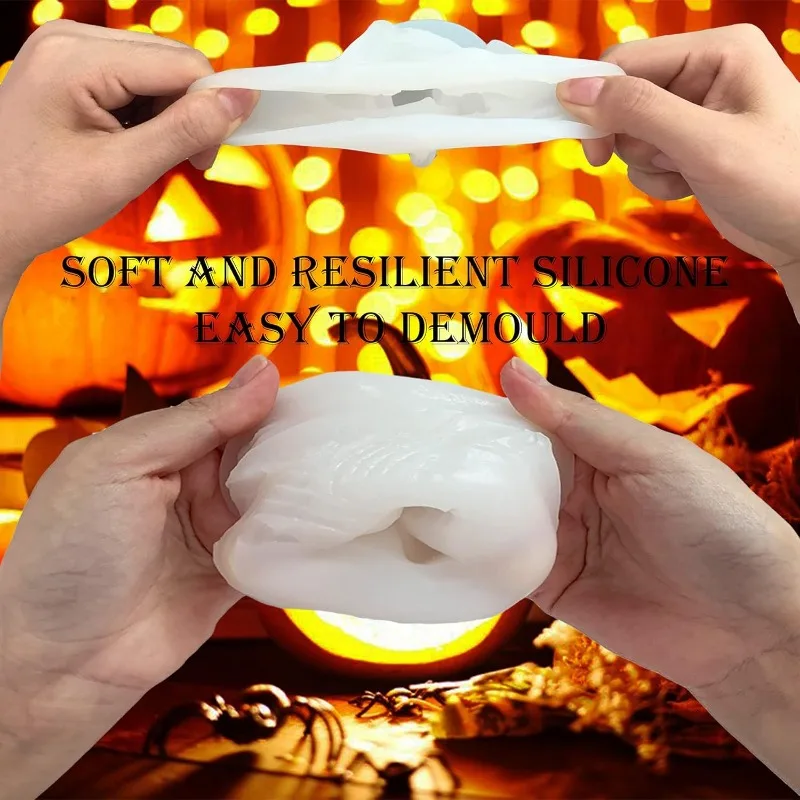 Silicone Mold 2026 Halloween S - Candle Making Event ulasan dan harga
