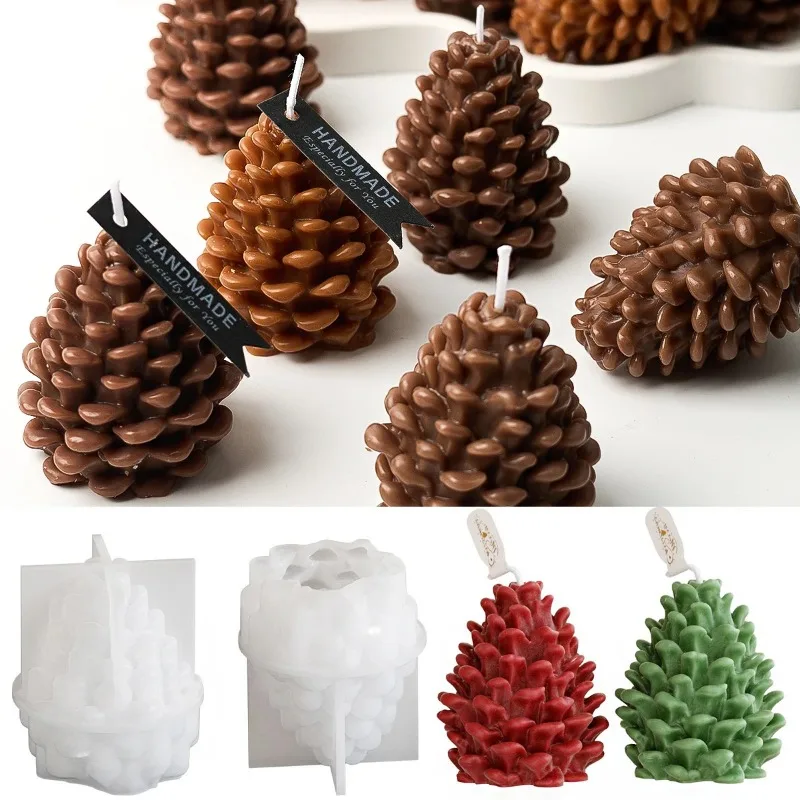 DIY 3D Pine Cone Silicone Cand - Candle Making Books For Beginners ulasan dan harga