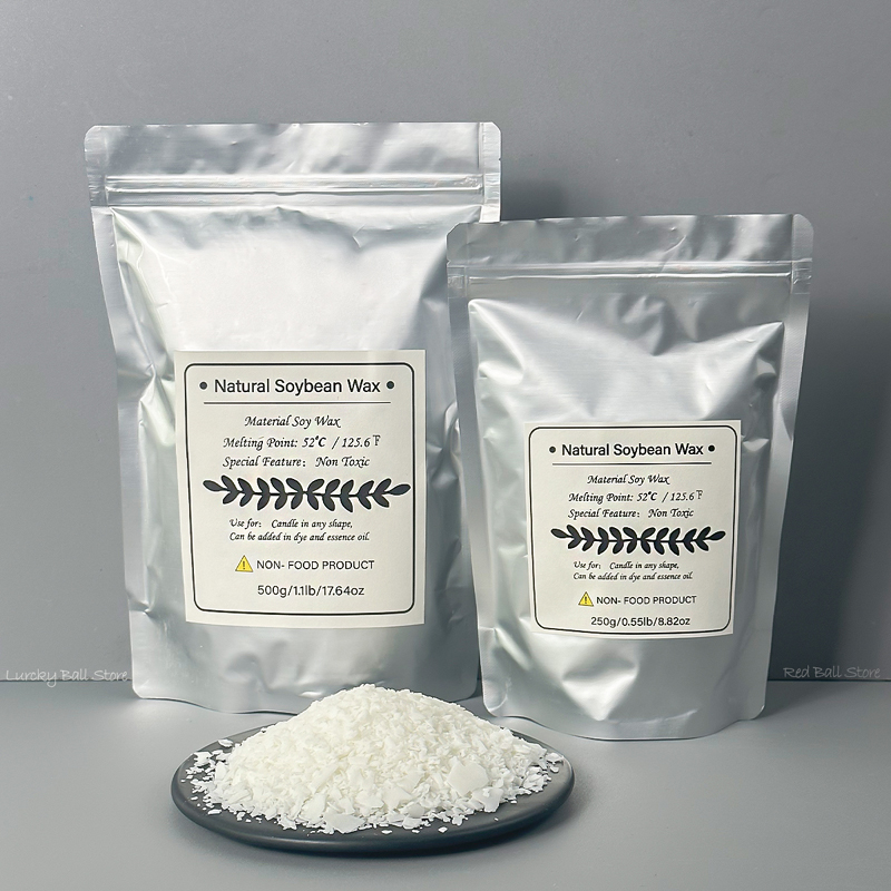 1kg/500/250/100g Pure Soy Wax  - Soy Wax Pillar Blend ulasan dan harga