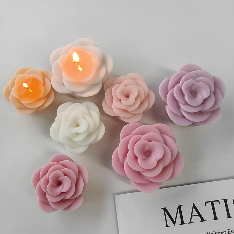 DIY Rose Flowers Silicone Mold - Candle Making Books For Beginners ulasan dan harga