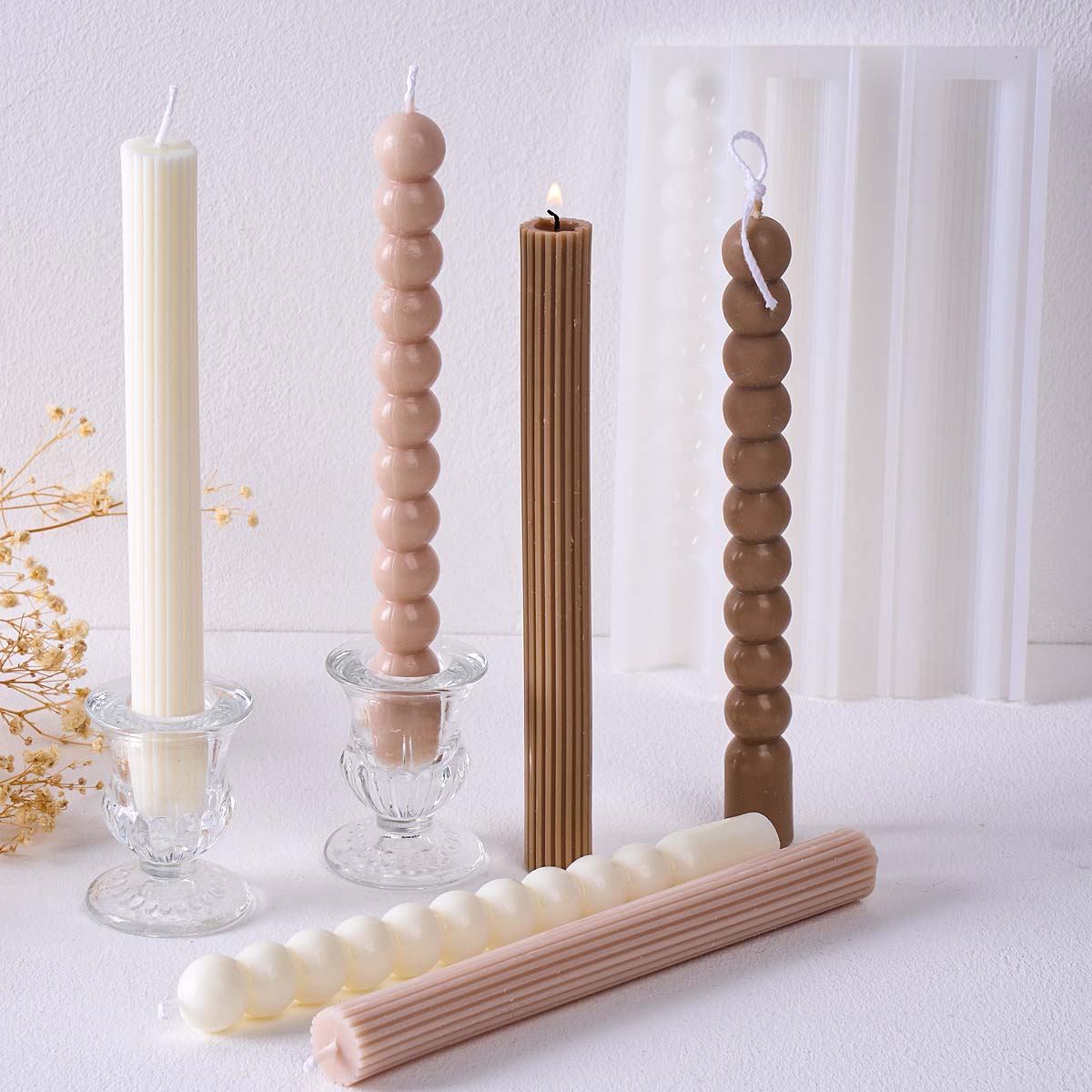 3D Long Stripes Bubble Bead Pi - Candle Making Books For Beginners ulasan dan harga