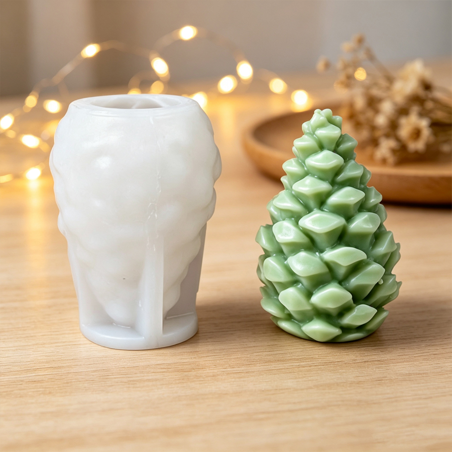 Long Strip Pine Cone Silicone  - Candle Making Books For Beginners ulasan dan harga