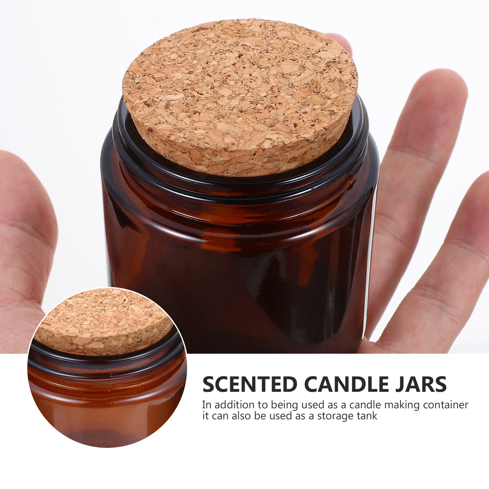 4Pcs High Quality Fragrance Gl - Candle Making Jars ulasan dan harga