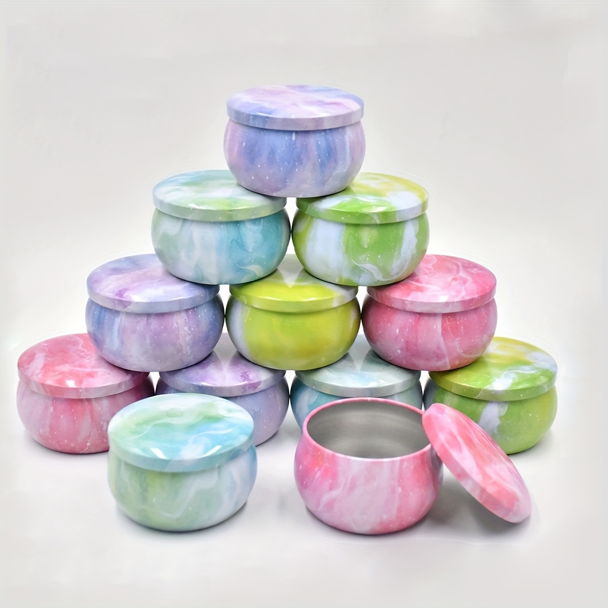 Starry sky patterned metal emp - Candle Making Jars ulasan dan harga