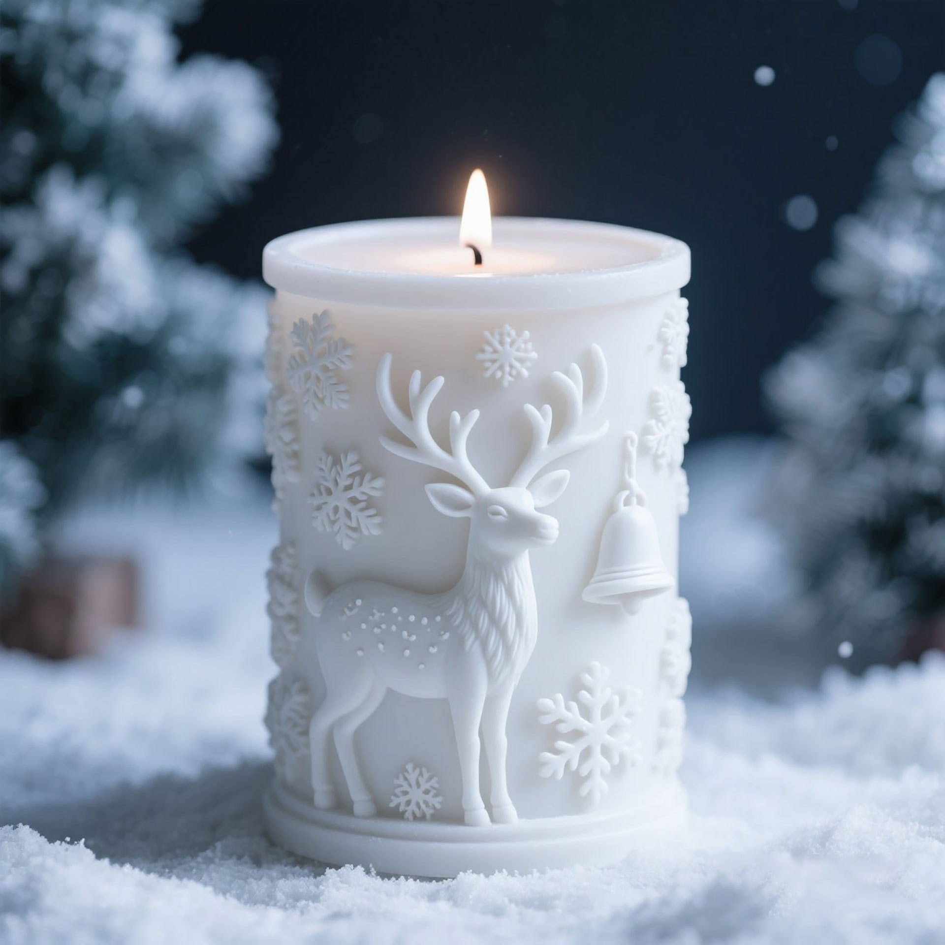 3D Relief Cylinder Christmas S - Candle Making Books For Beginners ulasan dan harga
