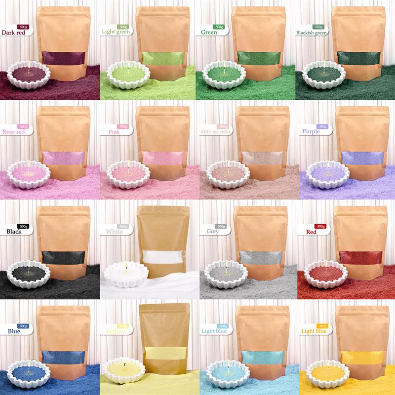 Colorful Granular Pearl Wax DI - Soy Wax Pillar Blend ulasan dan harga