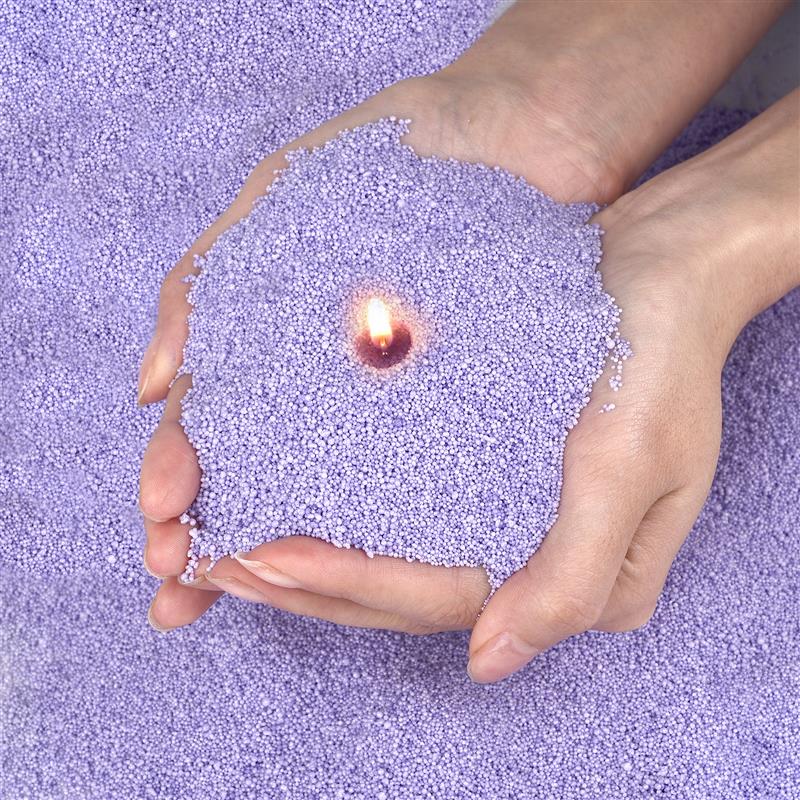 Colorful Granular Pearl Wax DI - Soy Wax Pillar Blend ulasan dan harga