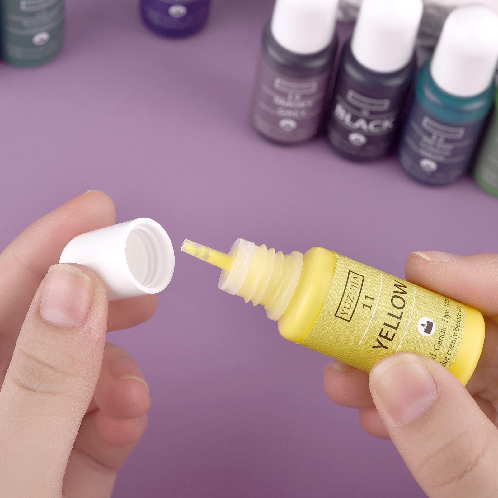 10ml Candle Wax Pigments DIY C - Soy Wax Pillar Blend ulasan dan harga