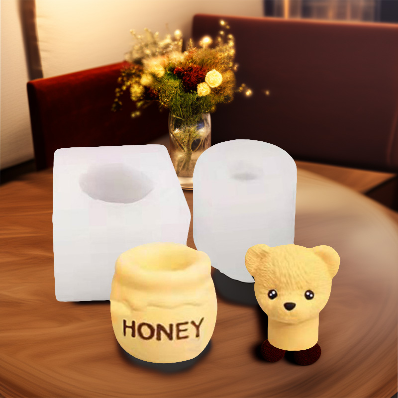 1 Piece, Teddy Bear Aromathera - Candle Making Jars ulasan dan harga