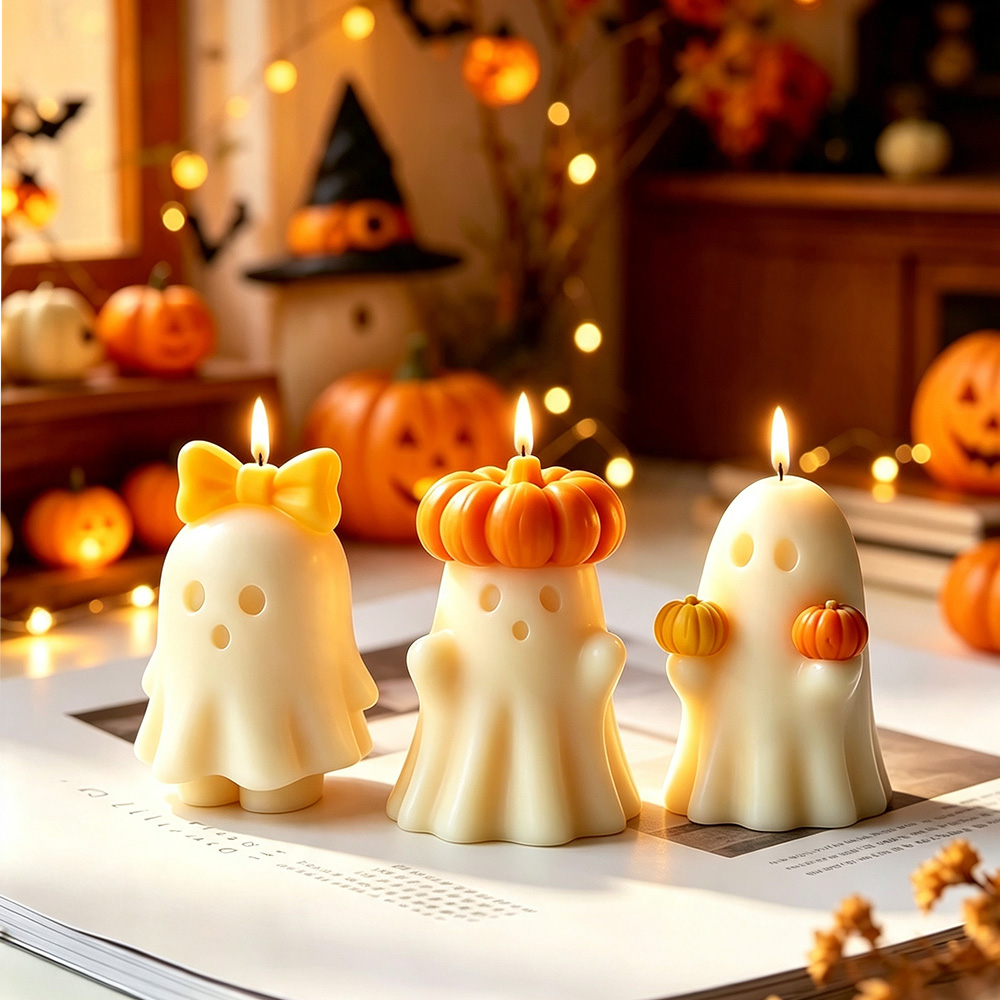 Halloween Cute Pumpkin Ghost S - Candle Making Books For Beginners ulasan dan harga