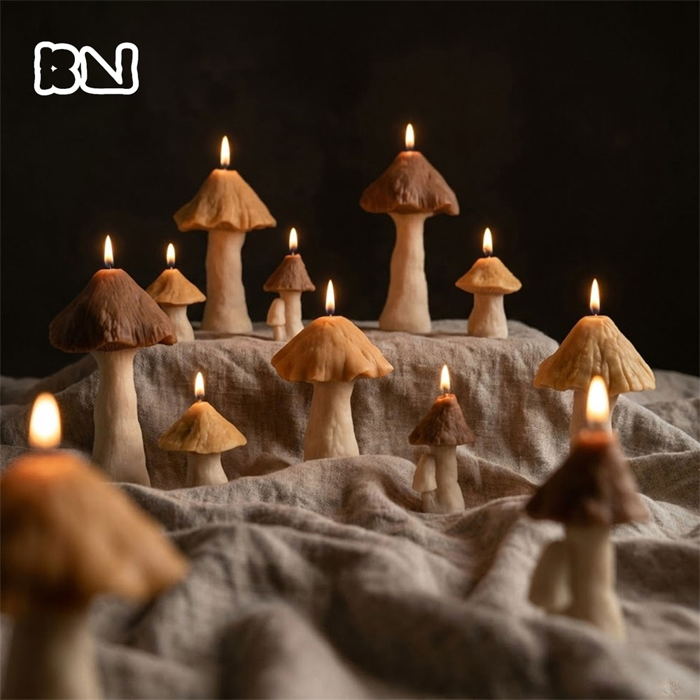 Mushroom Silicone Molds for Ca - Candle Making Books For Beginners ulasan dan harga