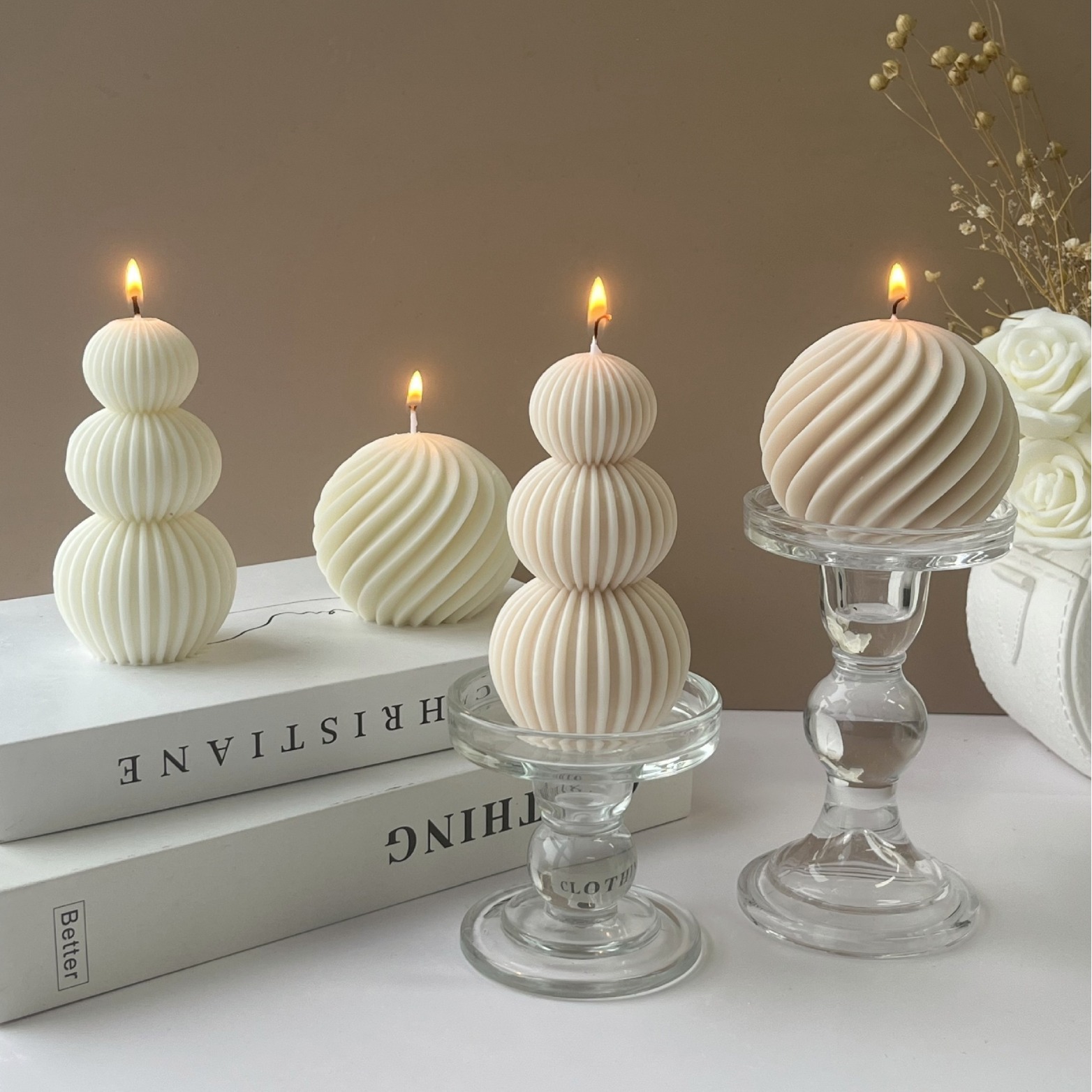 Round Pillar Silicone Candle M - Candle Making Books For Beginners ulasan dan harga