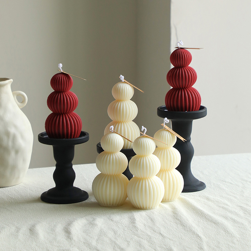 Round Pillar Silicone Candle M - Candle Making Books For Beginners ulasan dan harga