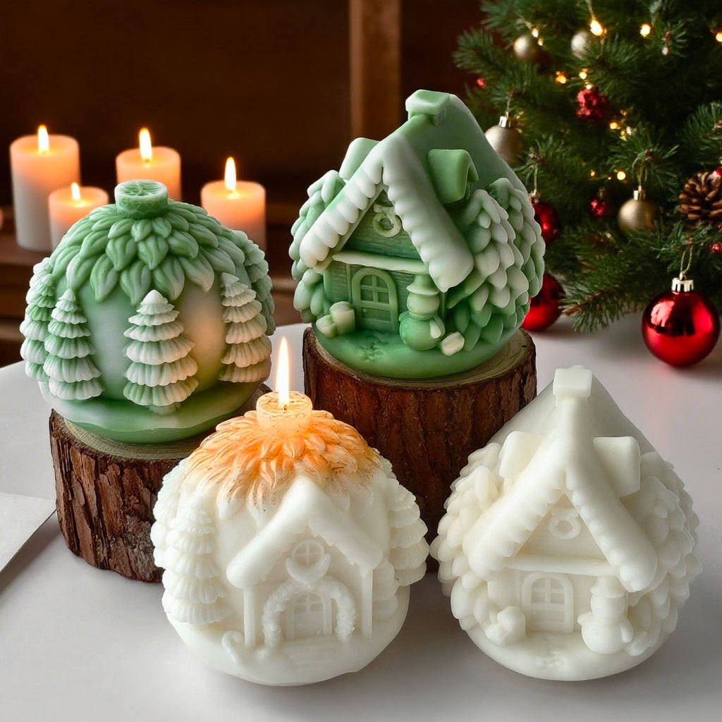 DIY Christmas Tree House Silic - Candle Making Books For Beginners ulasan dan harga