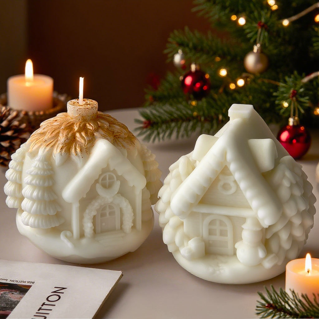 DIY Christmas Tree House Silic - Candle Making Books For Beginners ulasan dan harga