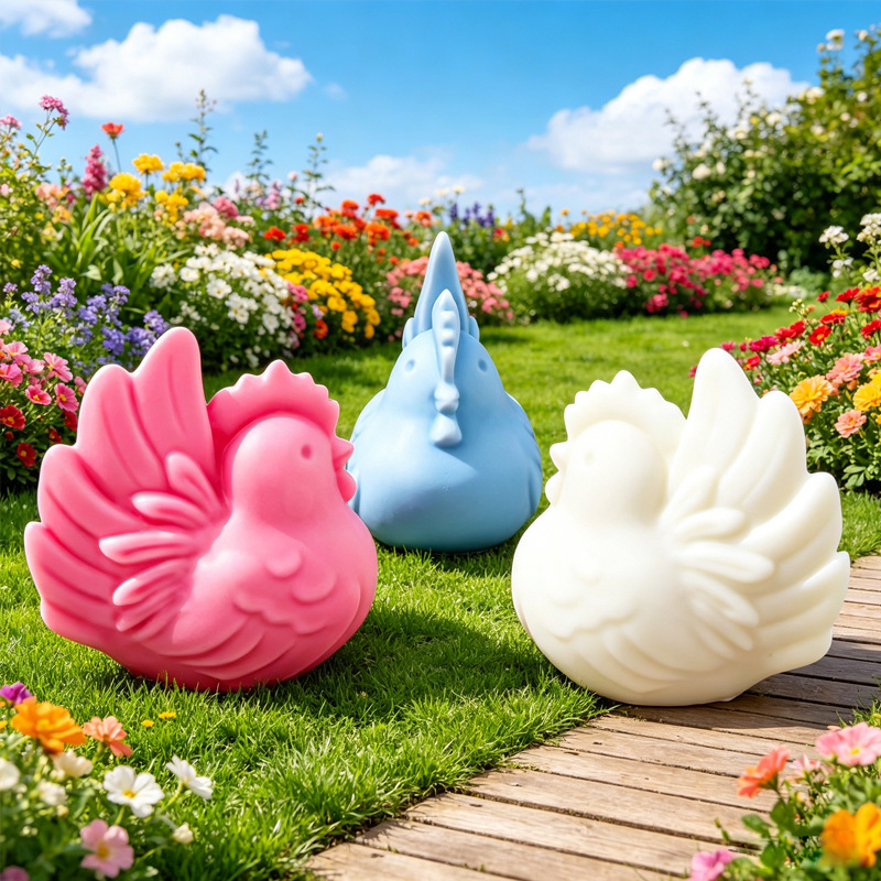 Cartoon Hen Silicone Candle Mo - Soy Wax Pillar Blend ulasan dan harga