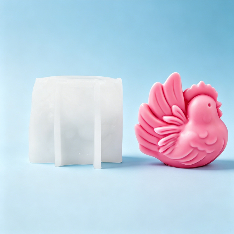 Cartoon Hen Silicone Candle Mo - Soy Wax Pillar Blend ulasan dan harga