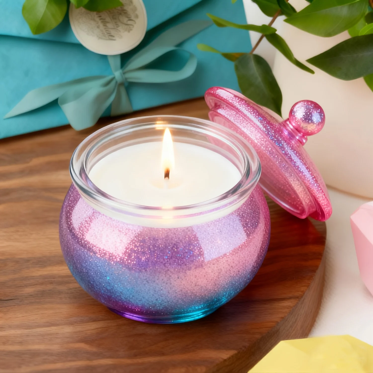 1 set of round resin can molds - Candle Making Jars ulasan dan harga