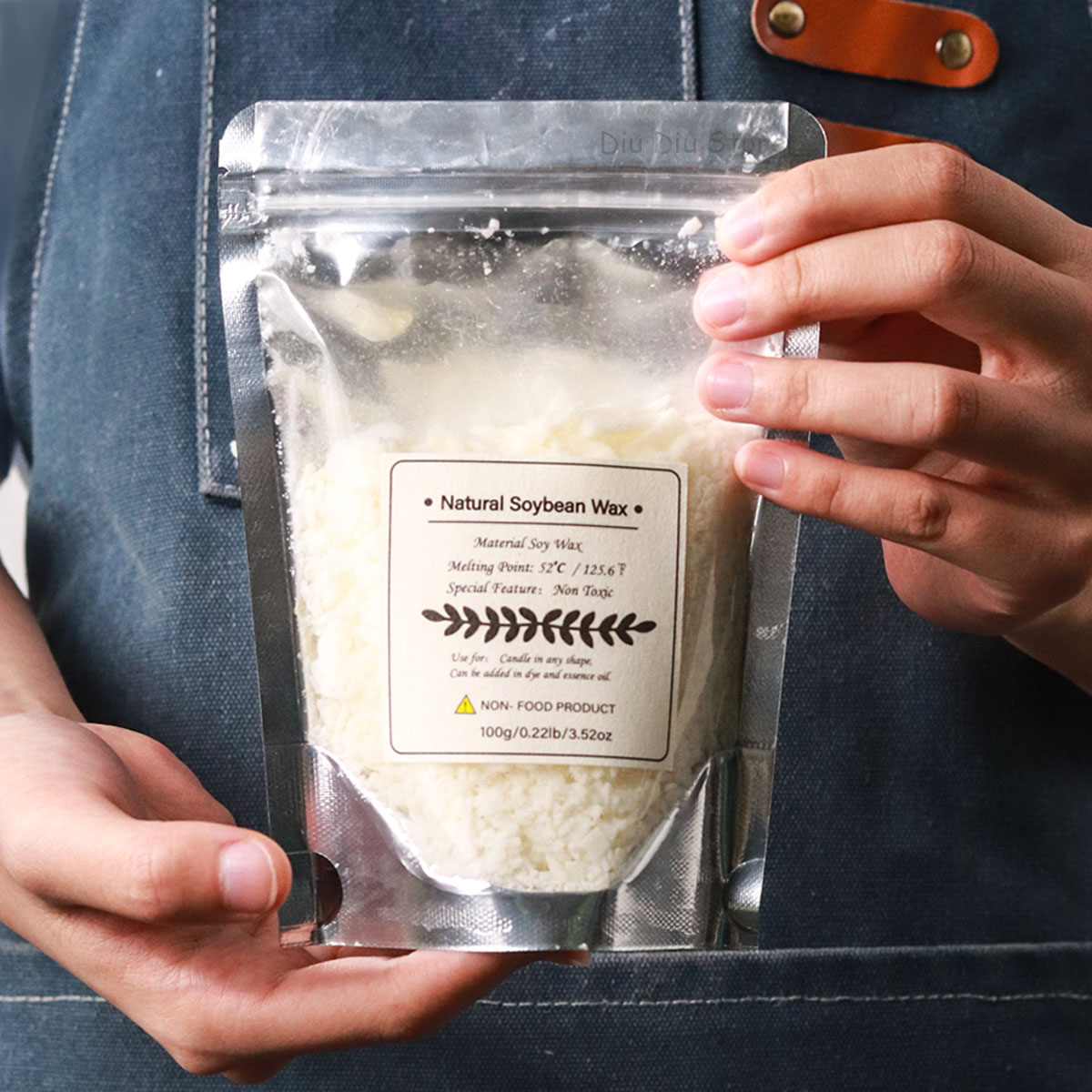 1KG Natural Soy Wax Granular S - Soy Wax Pillar Blend ulasan dan harga