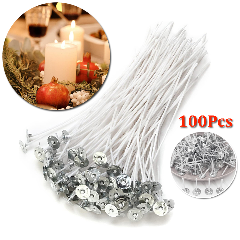 100Pcs Functional Smokeless Ca - Soy Wax Pillar Blend ulasan dan harga