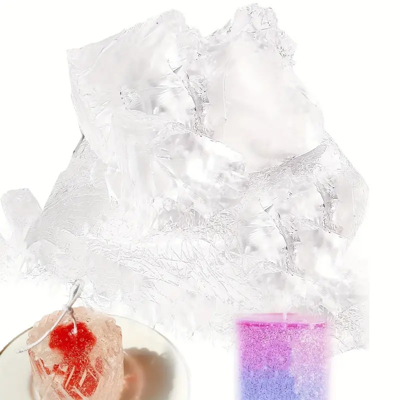 Transparent Crystal Wax, Jelly - Soy Wax Pillar Blend ulasan dan harga